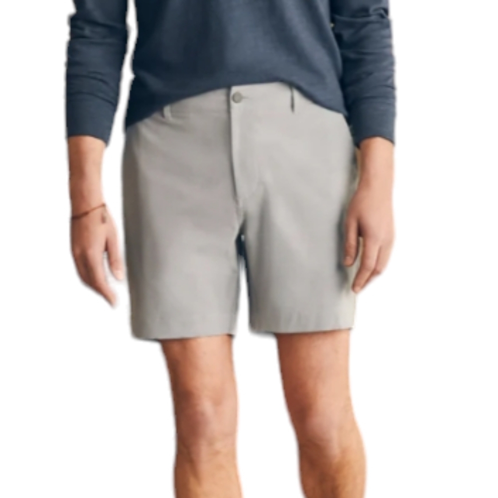 Faherty Island Life Fog Gray Short (8" Inseam)...Size 28